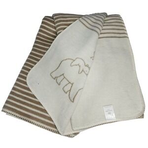 Docofil Mama Bear Throw Blanket‎ Soft Reversible 51x67in Made in Portugal